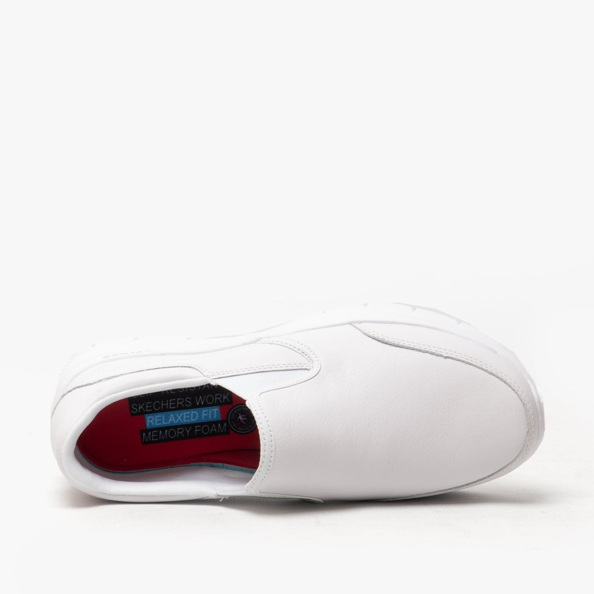 Skechers Work 77071EC FLEX ADVANTAGE- BRONWOOD SR Mens Occupational Shoes White