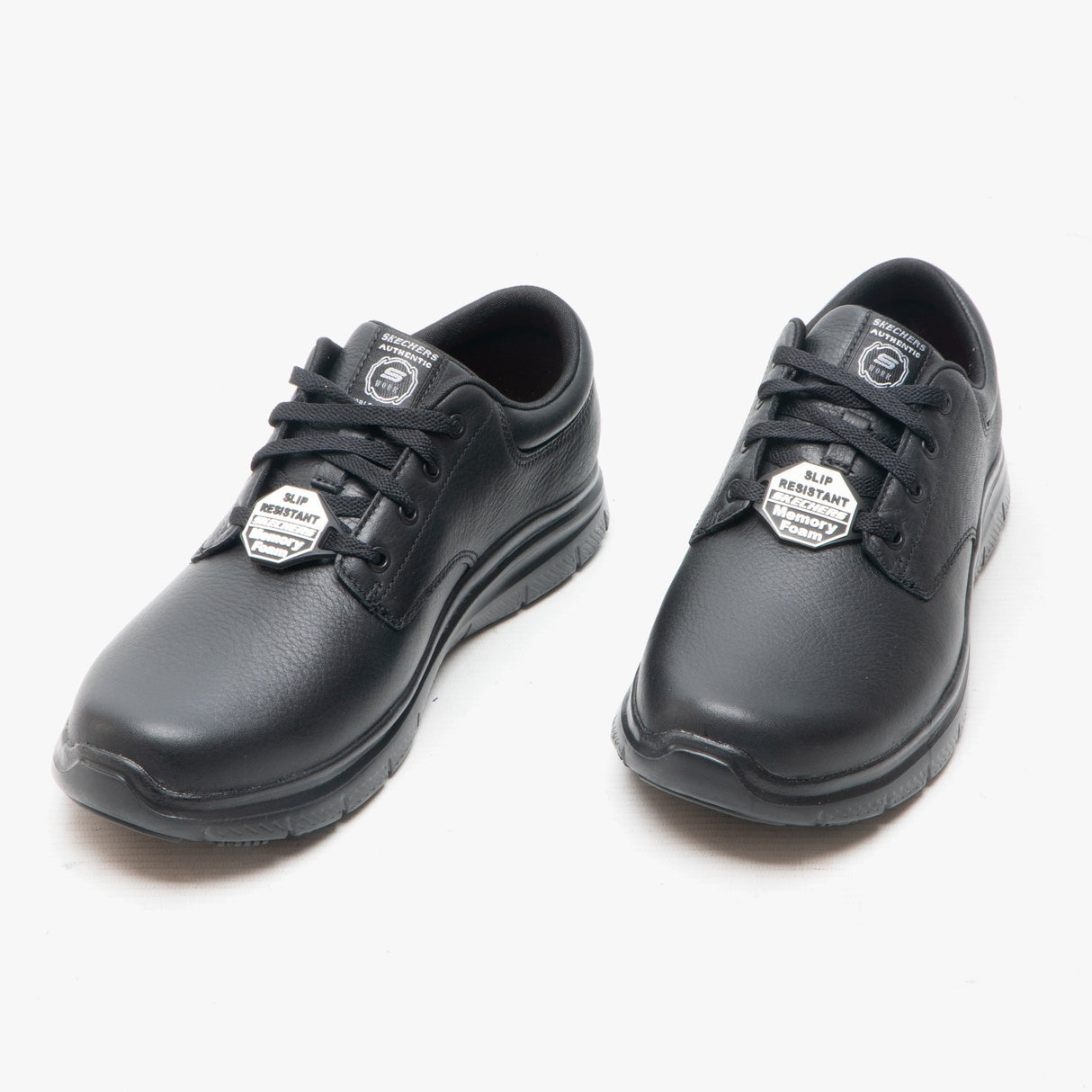 Skechers Work 77513EC FLEX ADVANTAGE - FOURCHE SR Mens Occupational Trainers Black