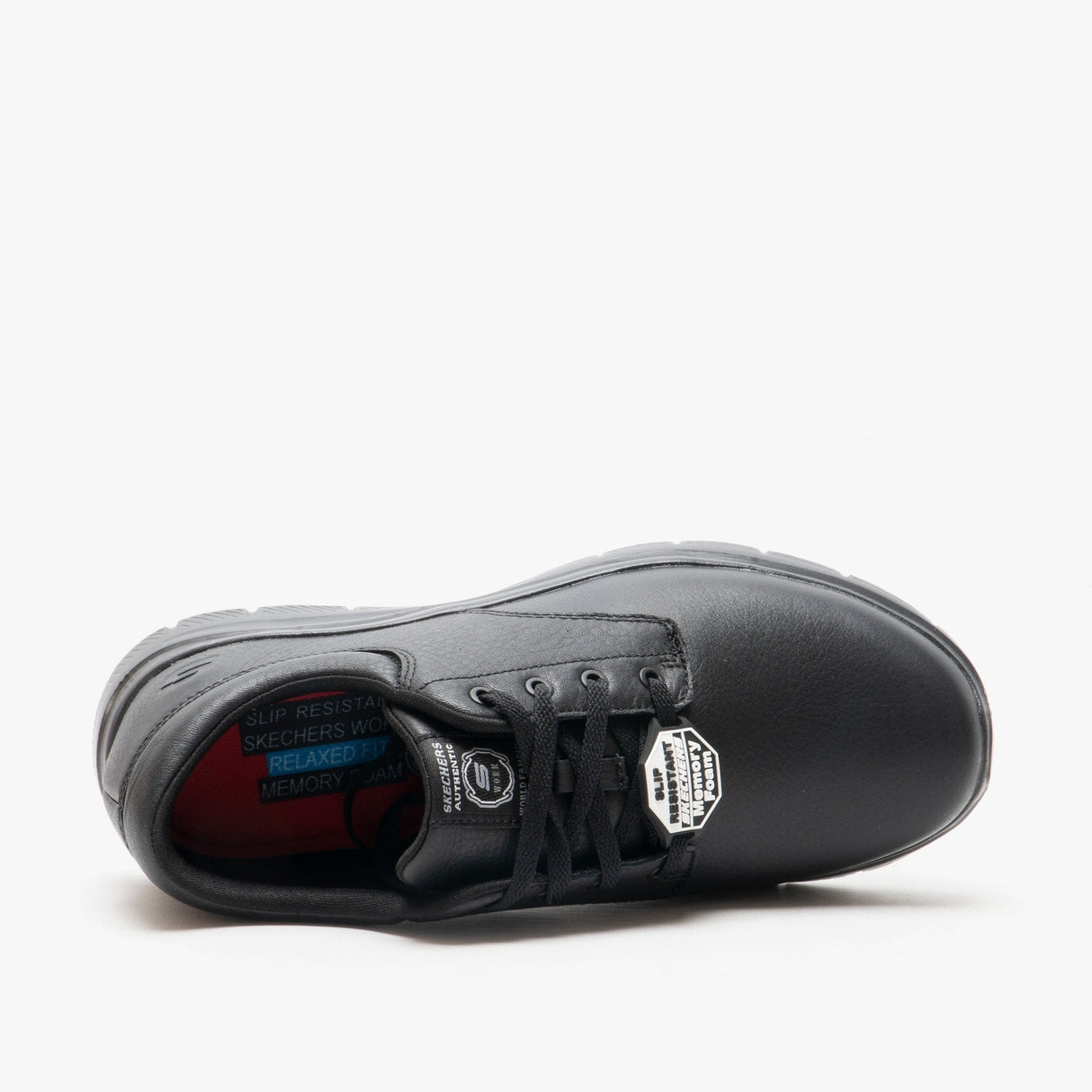 Skechers Work 77513EC FLEX ADVANTAGE - FOURCHE SR Mens Occupational Trainers Black