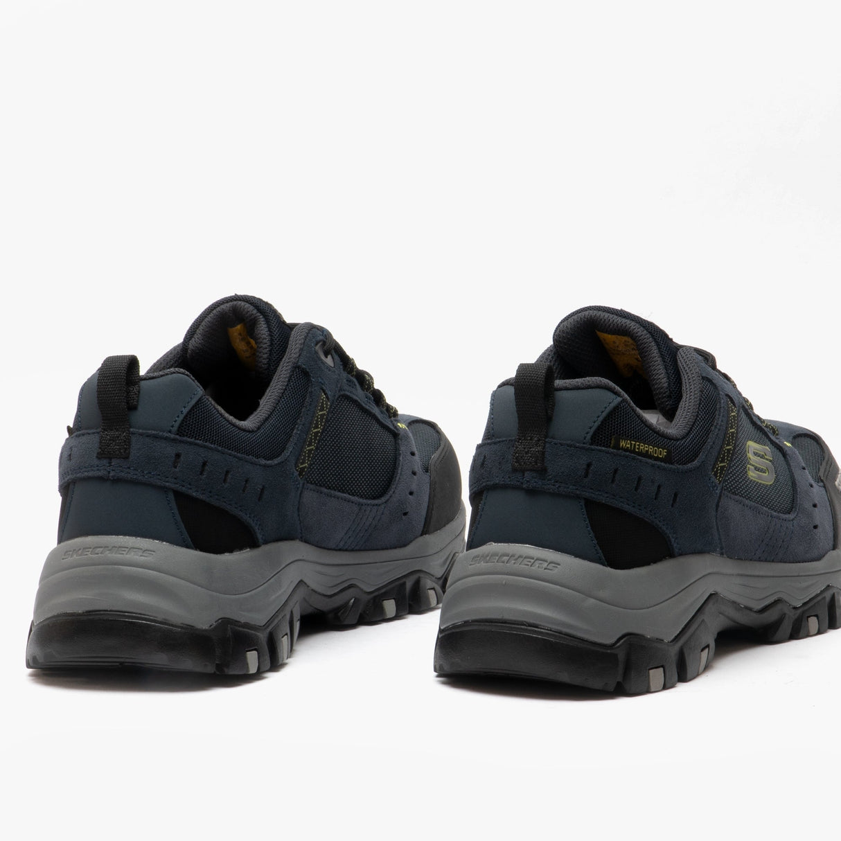 Skechers Work 77183EC GREETAH Mens Safety Trainers Navy/Black