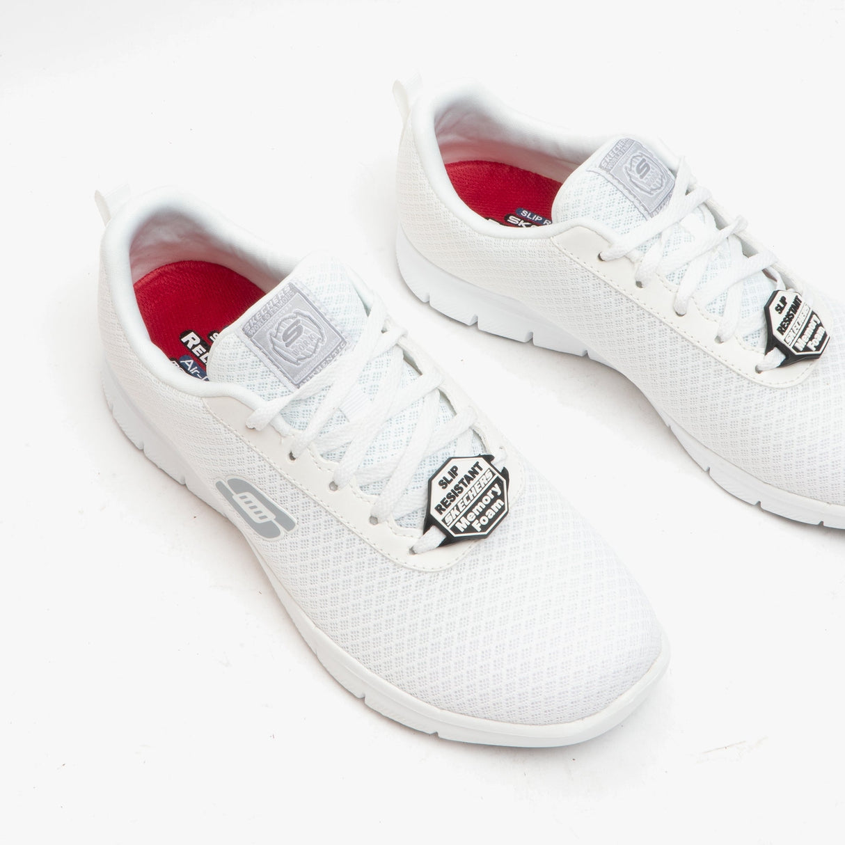 Skechers Work 77210EC GHENTER - BRONAUGH SR Womens Occupational Trainers White