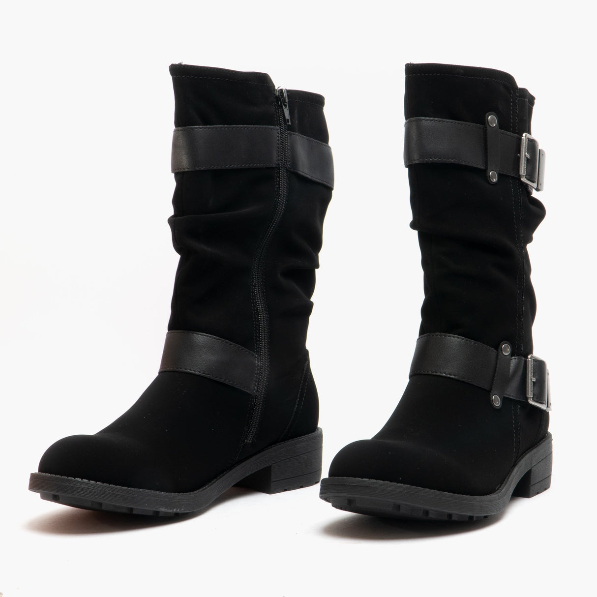 Rocket Dog TRUMBLE ONTARIO Womens Biker Boots Black