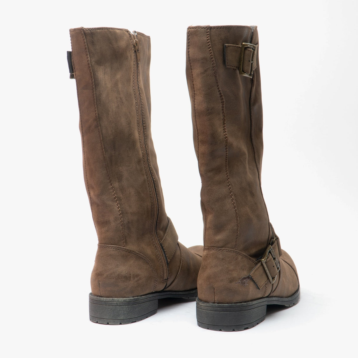 Rocket Dog BERRY Womens Biker Boots Brown