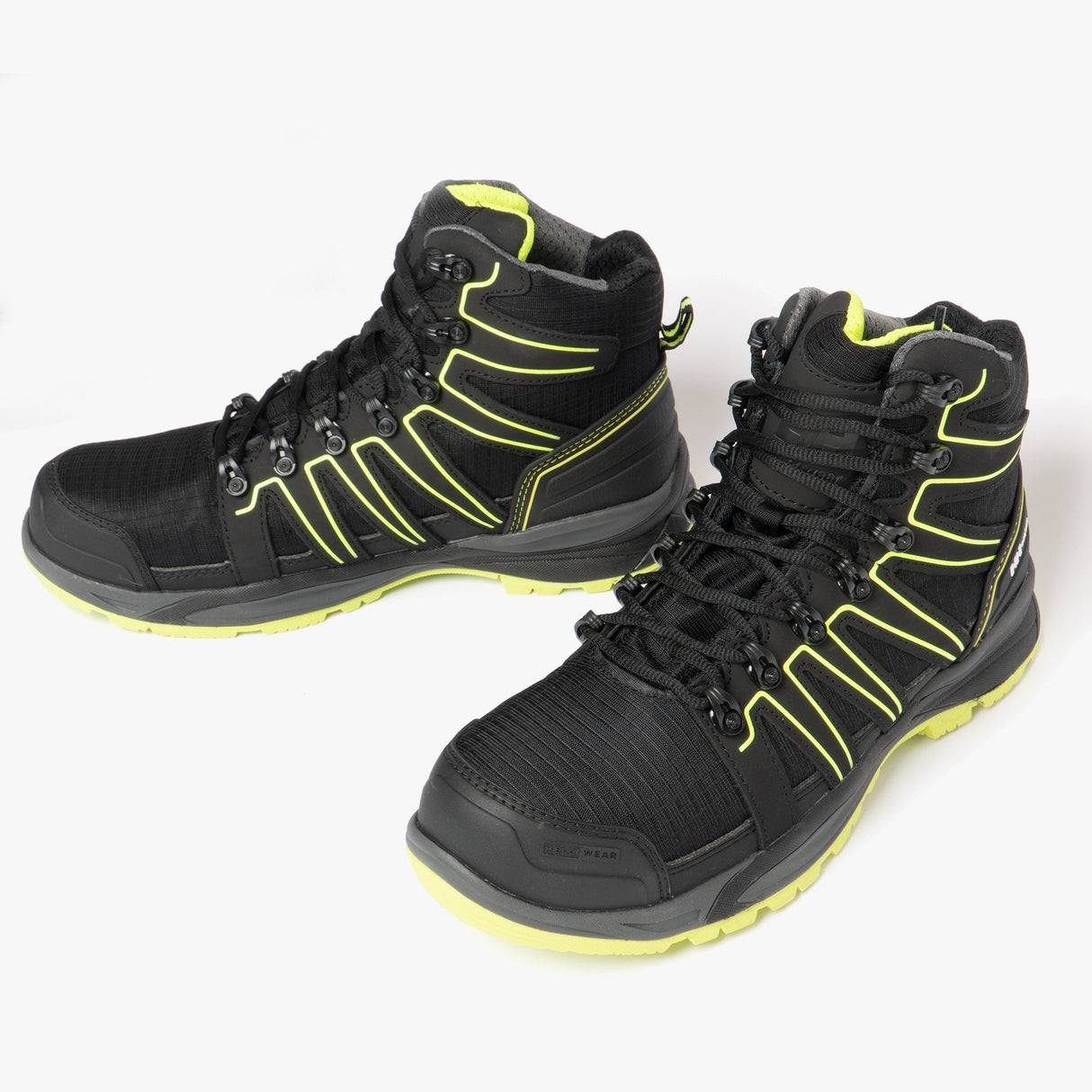 Helly Hansen ADDVIS MID Mens Safety Boots Black/Yellow