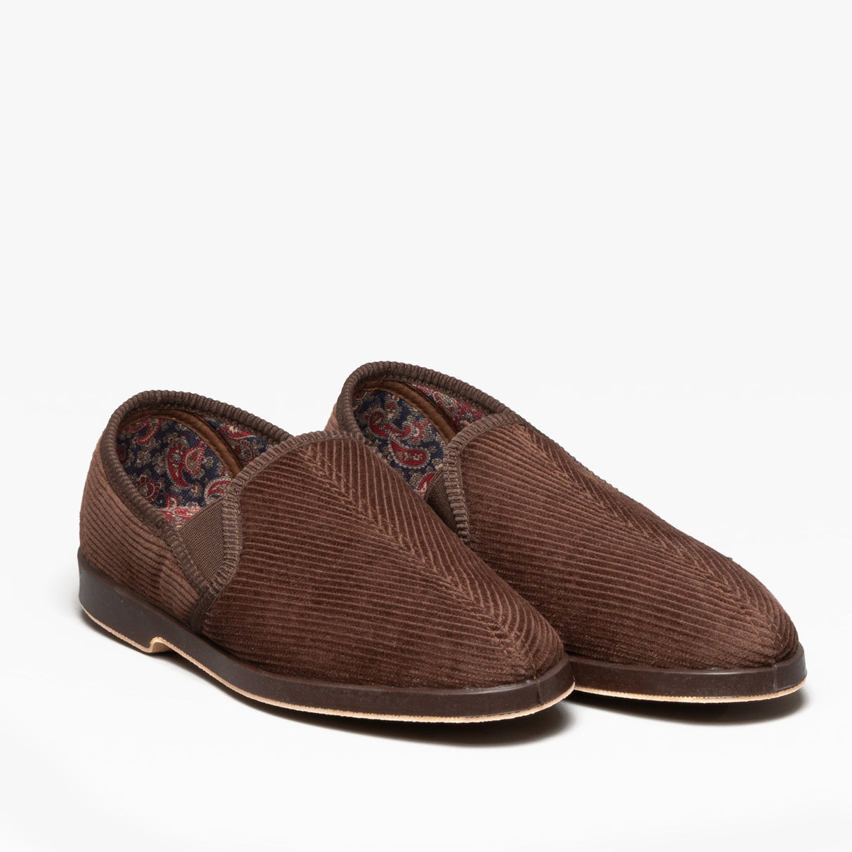 GBS EXETER Mens Slippers Brown