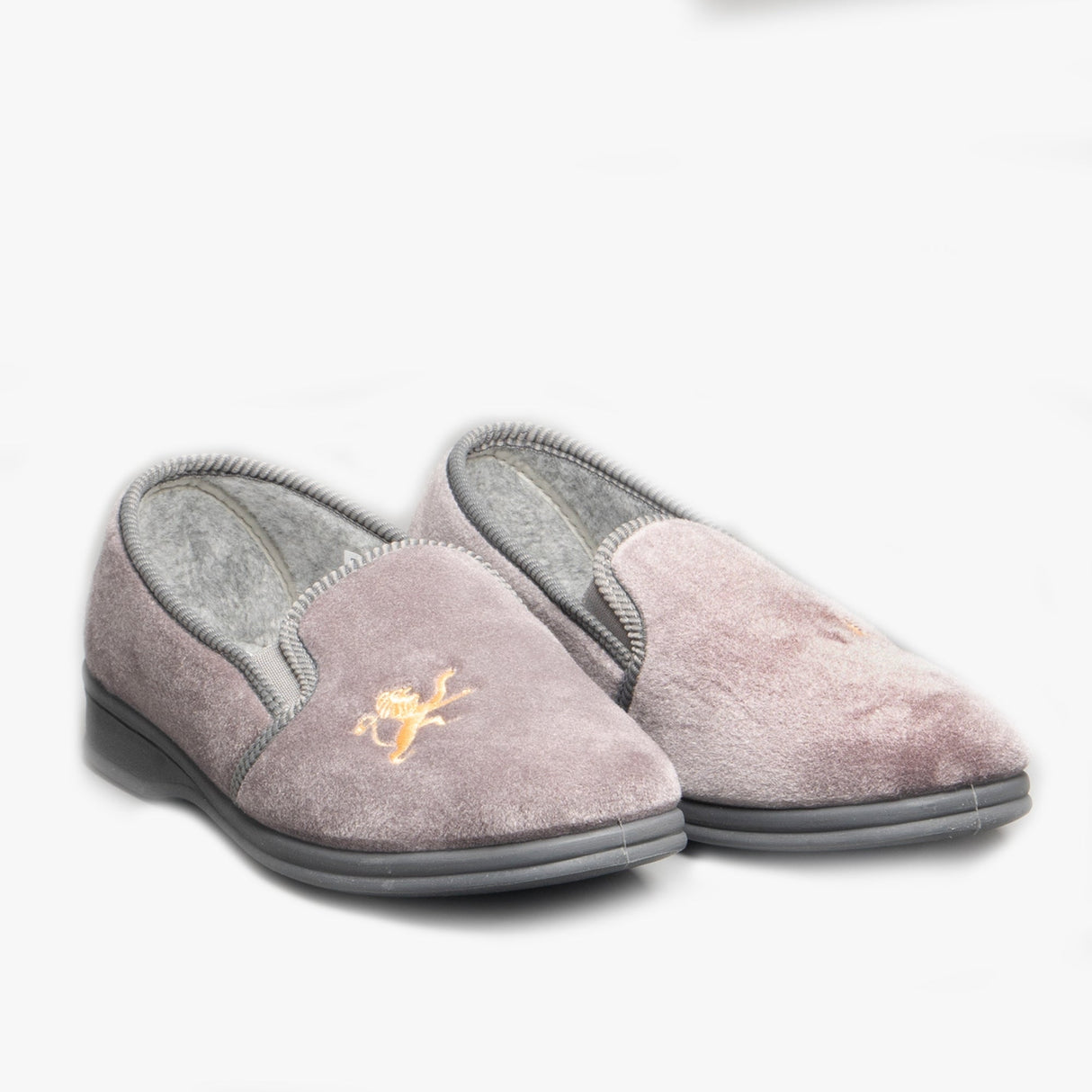 Mirak WARMINSTER Mens Slippers Grey