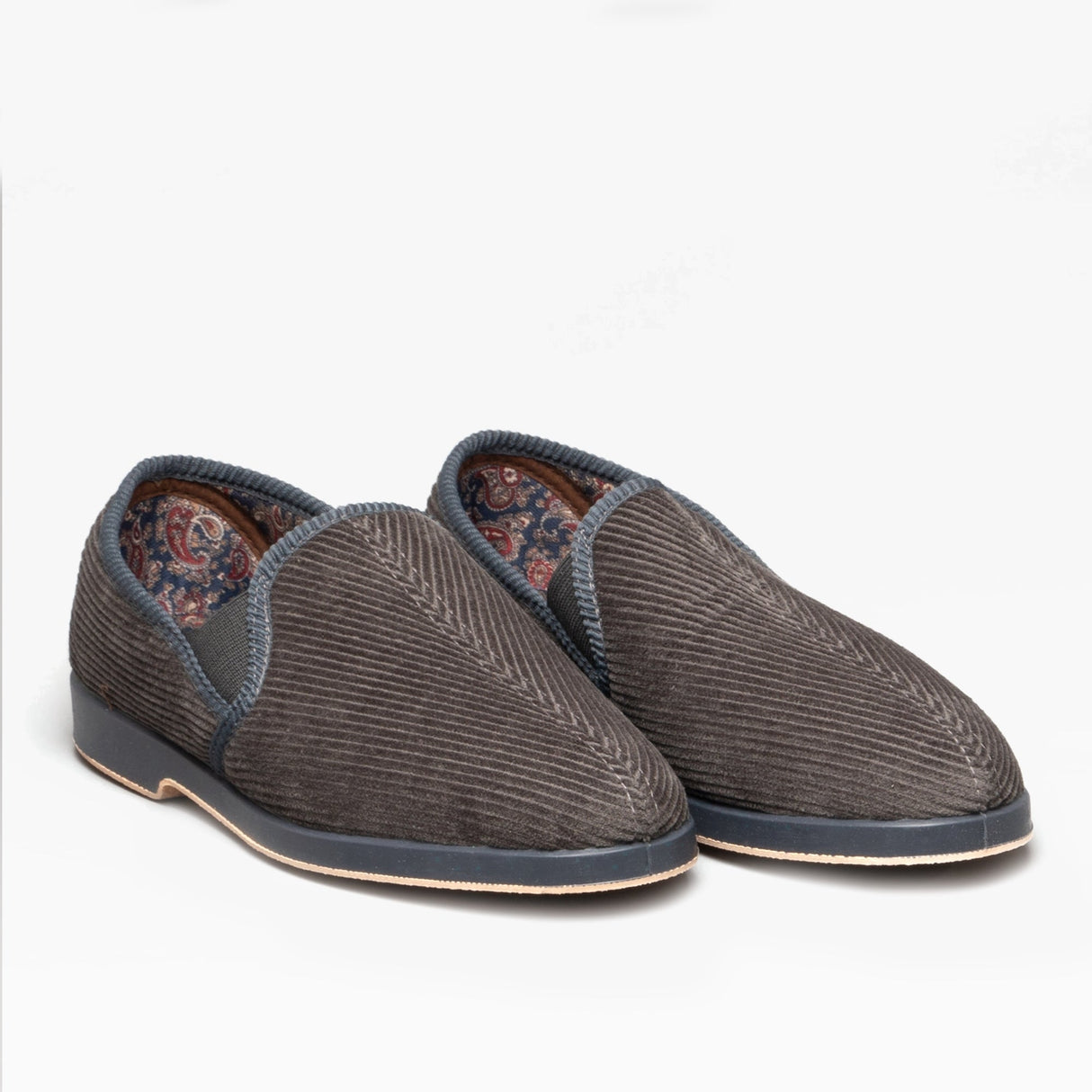 GBS EXETER Mens Slippers Grey