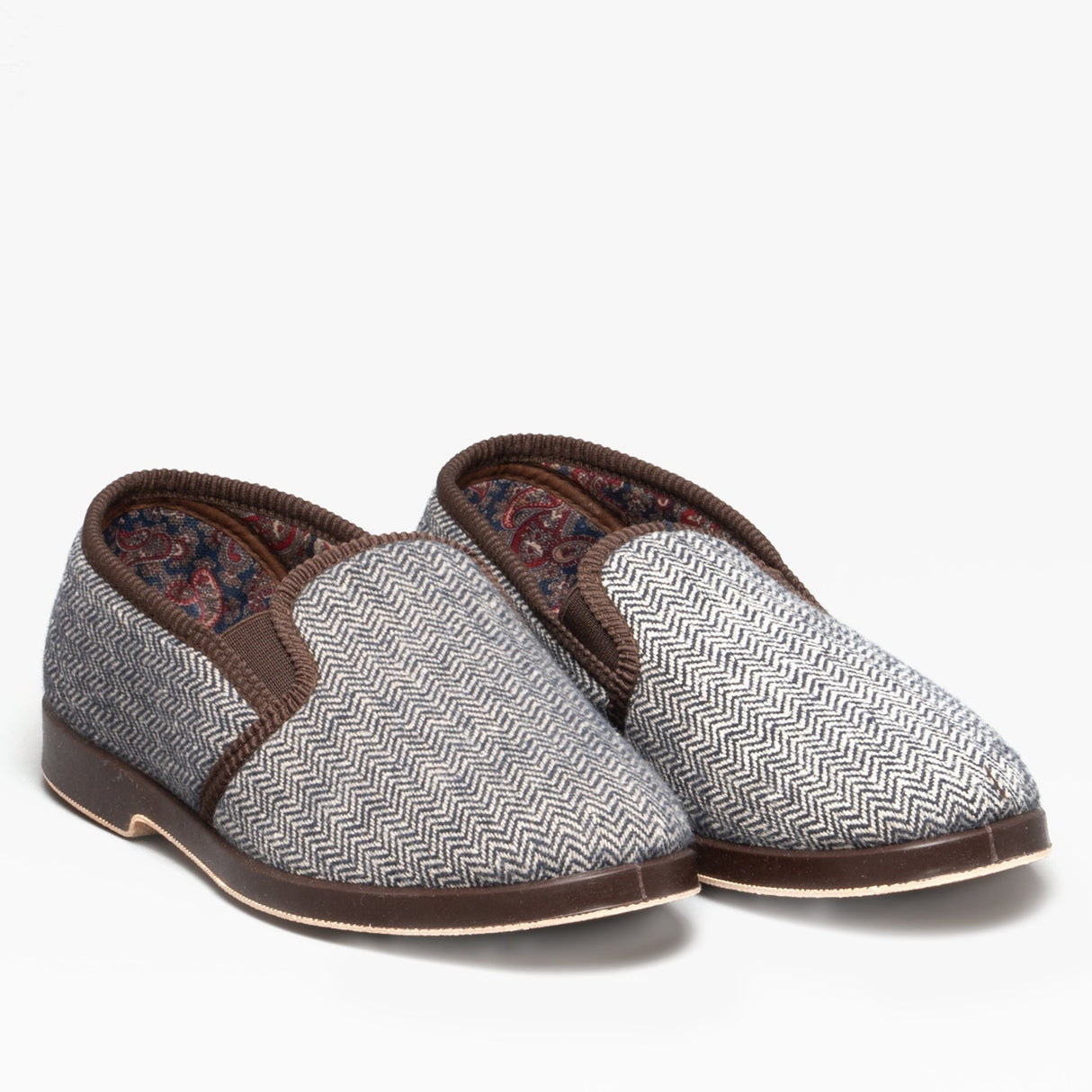 GBS STAFFORD Mens Slippers Brown