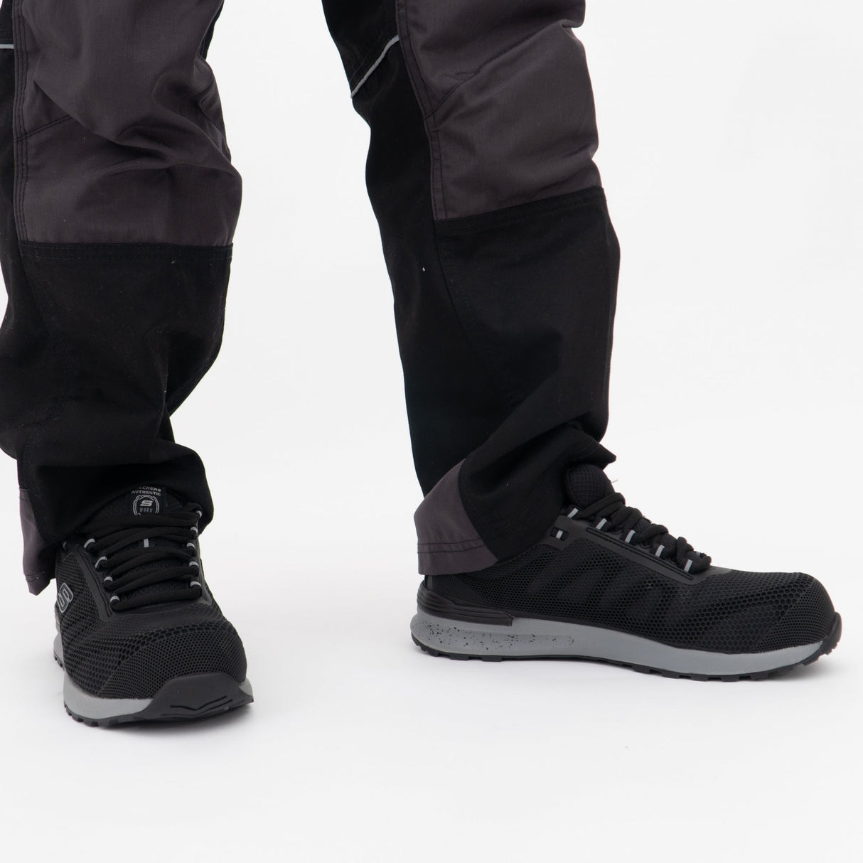 Skechers Work 77180EC BULKLIN - LYNDALE Mens Safety Trainers Black