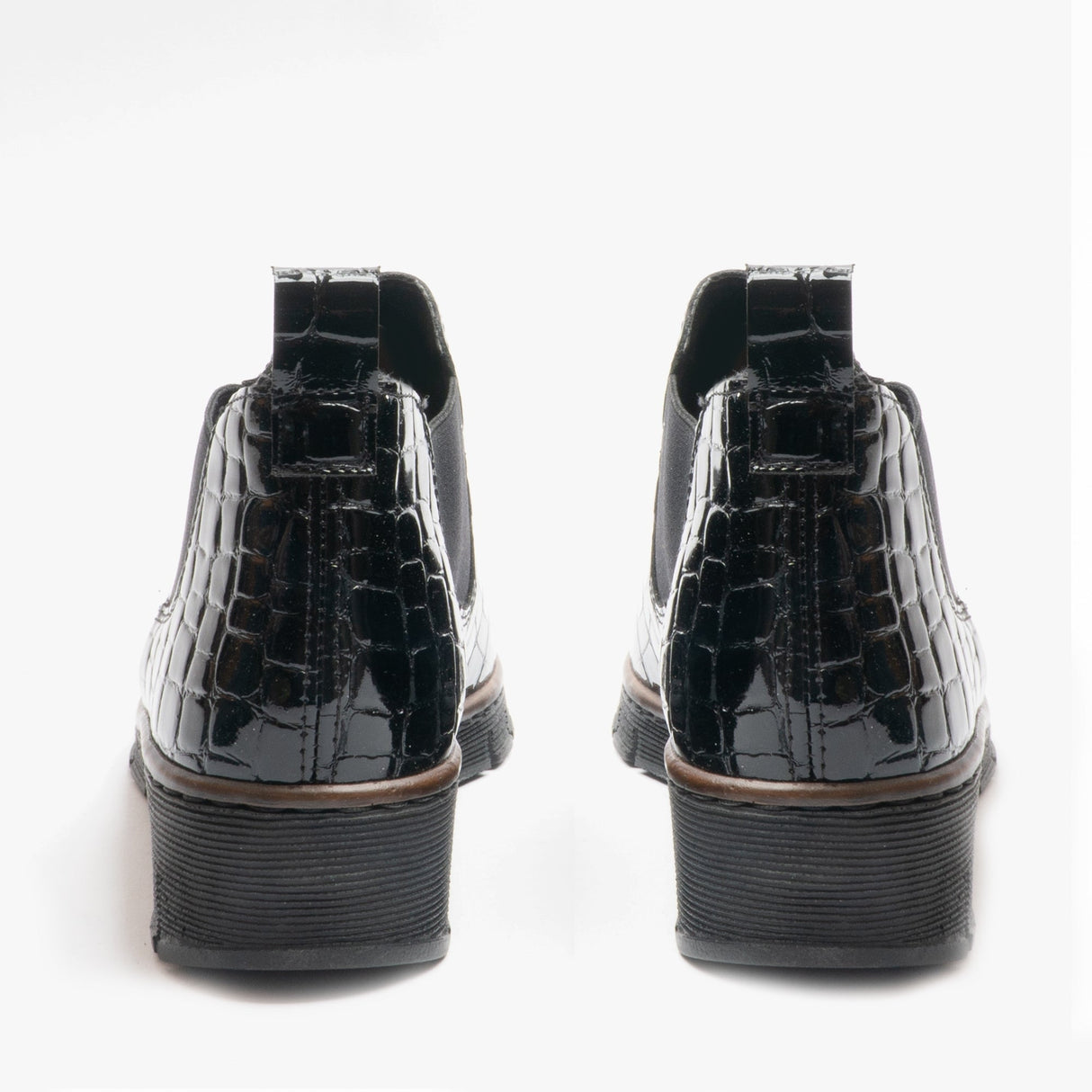 Rieker 53794-01 Womens Ankle Boots Black