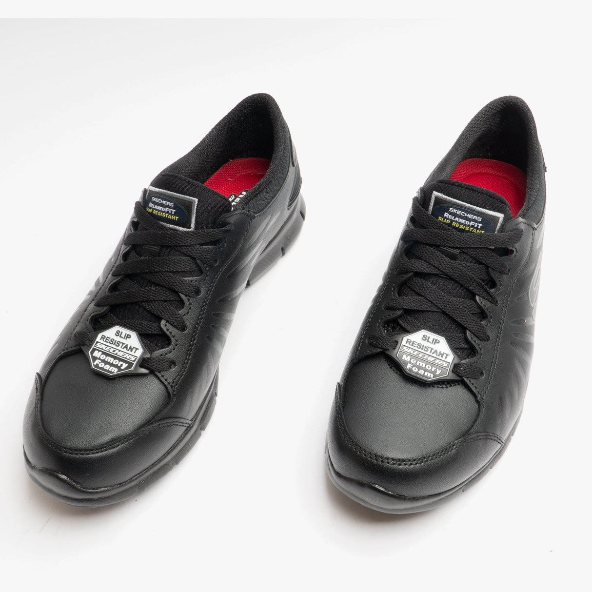 Skechers Work 76551EC ELDRED SR Womens Occupational Shoes Black