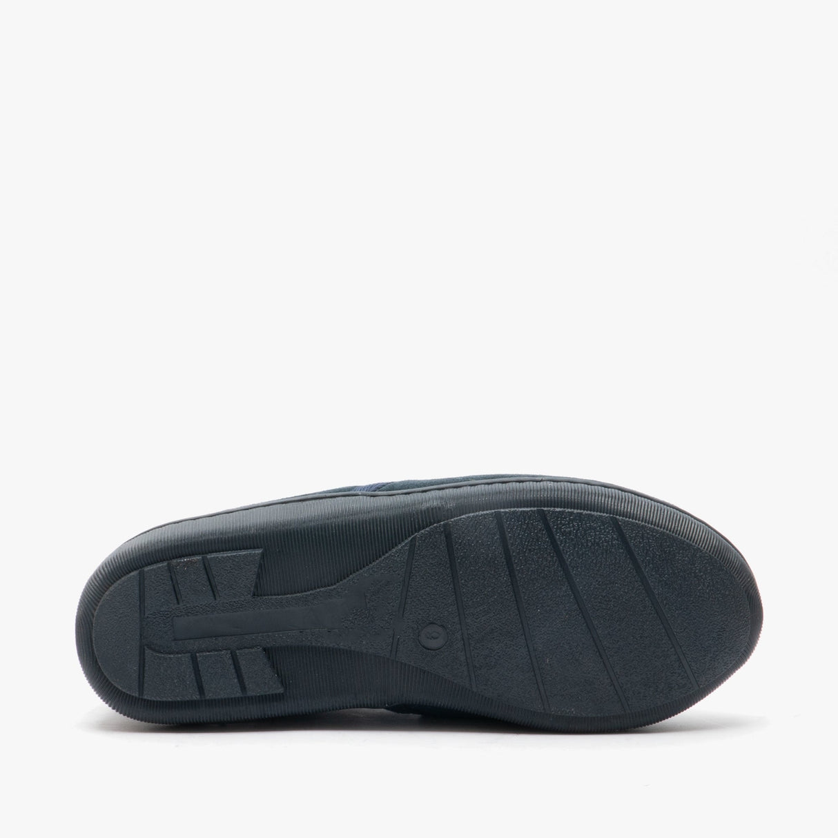 Hush Puppies ARNOLD Mens Suede Full Slippers Navy