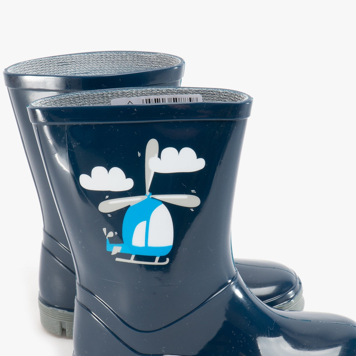 Stormwells Boys Helicopter Wellies Blue