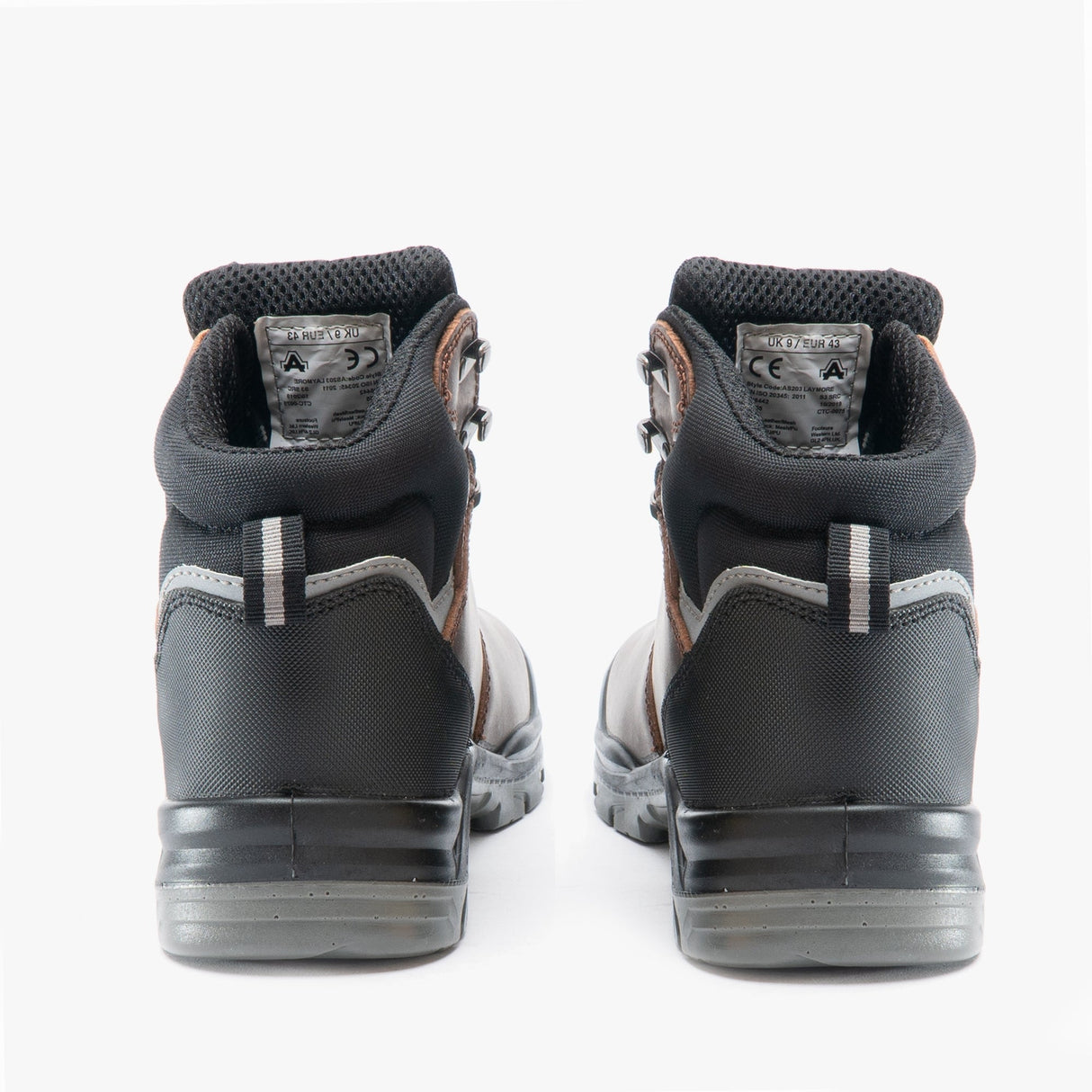 Amblers Safety LAYMORE Mens Leather Safety Boots Brown