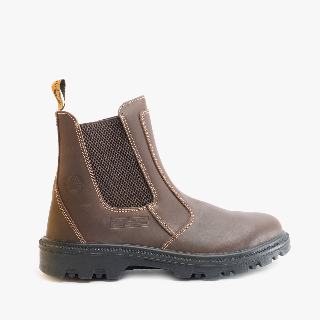 Amblers Safety FS131 Mens Leather Safety Dealer Boots Brown