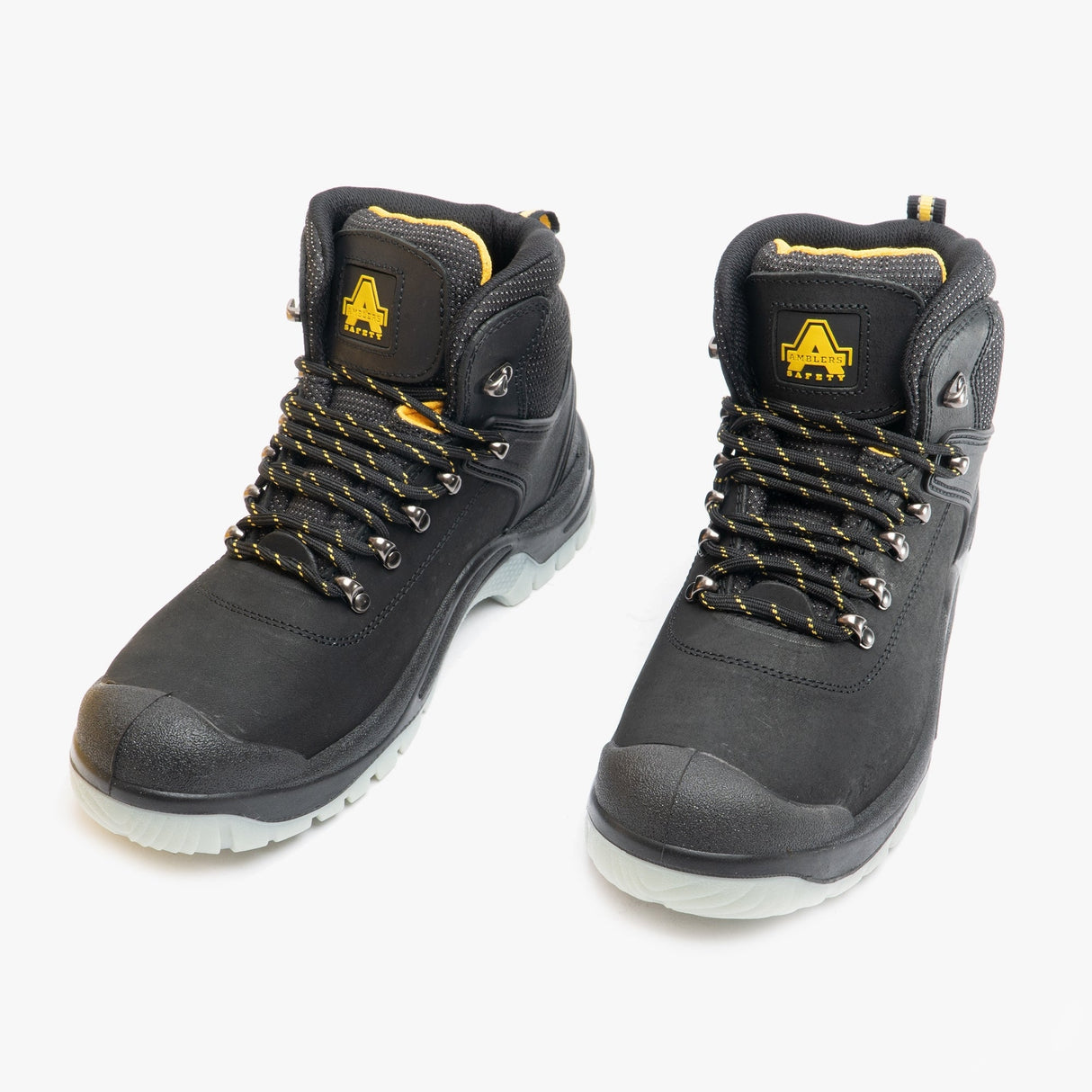 Amblers Safety FS199 Unisex Leather Safety Boots Black