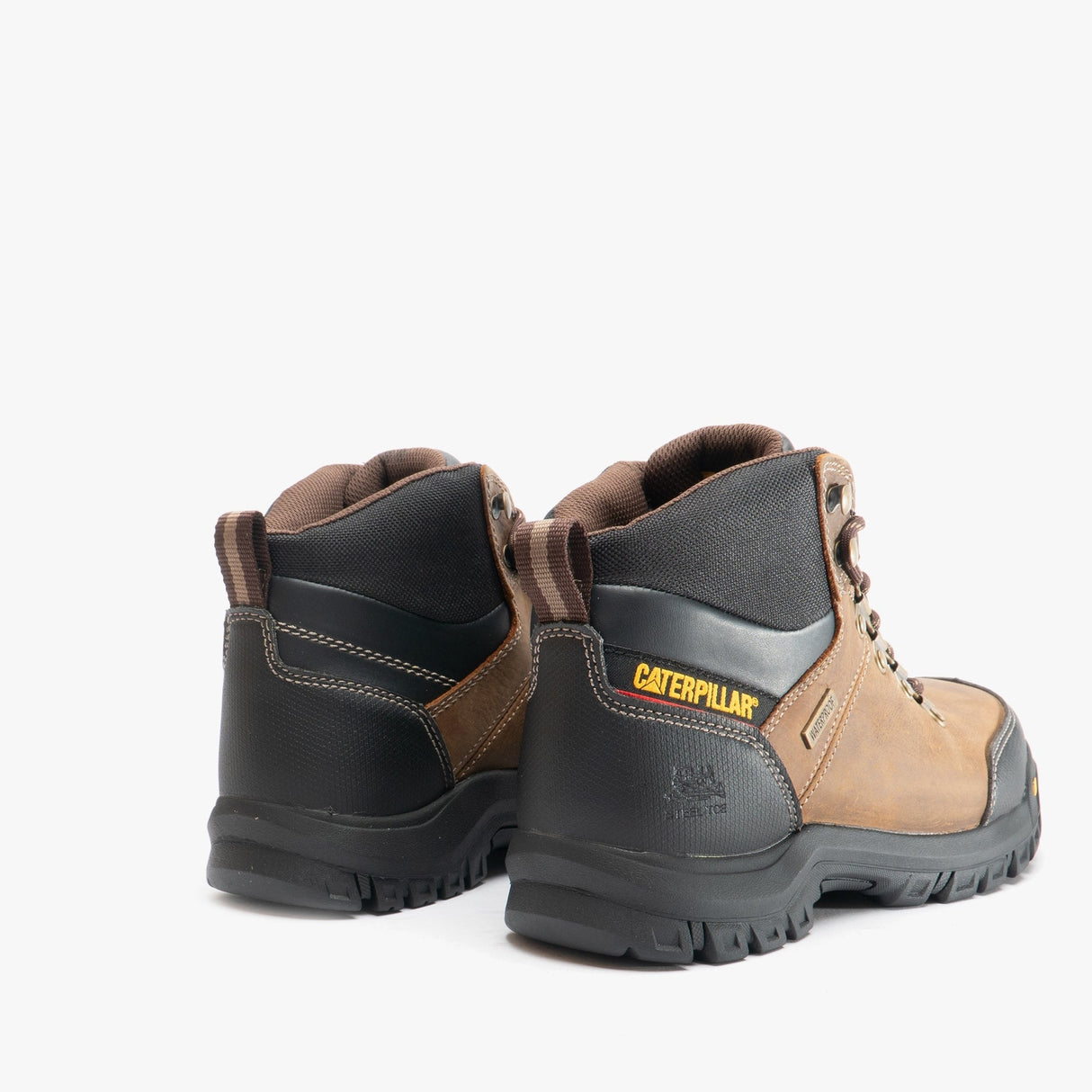 CAT FRAMEWORK Mens Safety Boots Brown