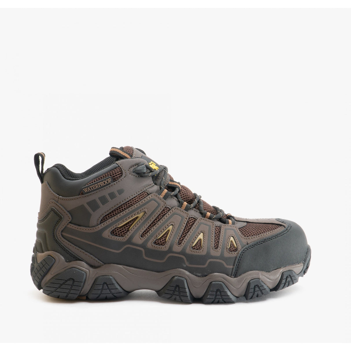 Amblers Safety AS801 ROCKINGHAM Mens Hiker Safety Boots Brown