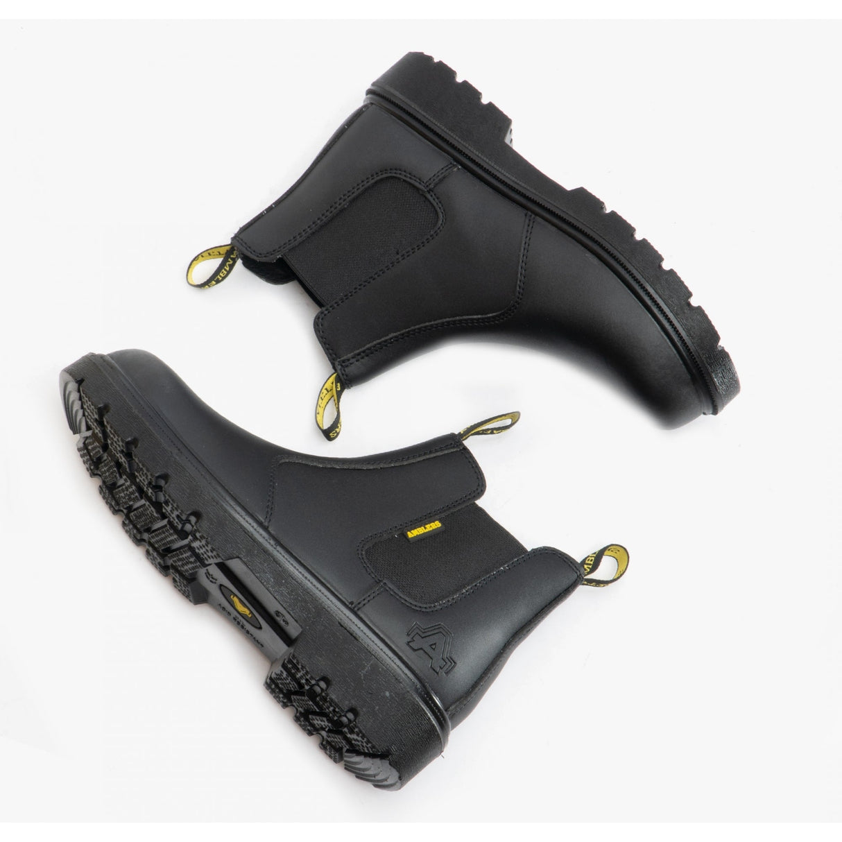 Amblers Safety FS116 Unisex Leather Chelsea Safety Boots Black