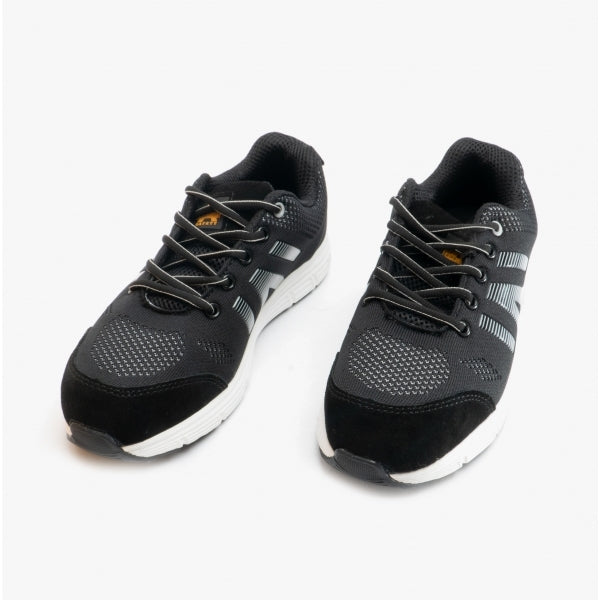 Amblers Safety 714 SBP BOLT Mens Textile Safety Trainers Black