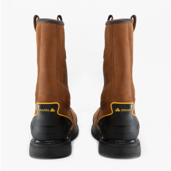 Amblers Safety FS223 Mens Leather Rigger Safety Boots Brown