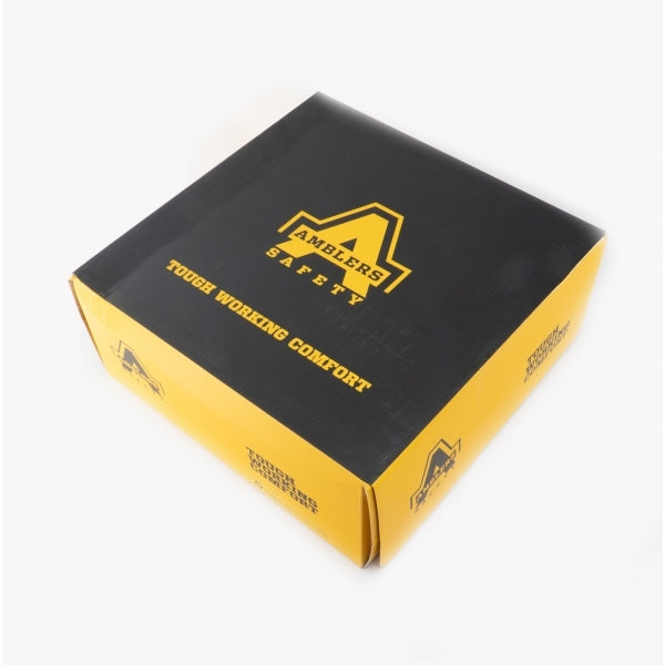 Amblers Safety WORTON Mens Leather Safety Dealer Boots Tan