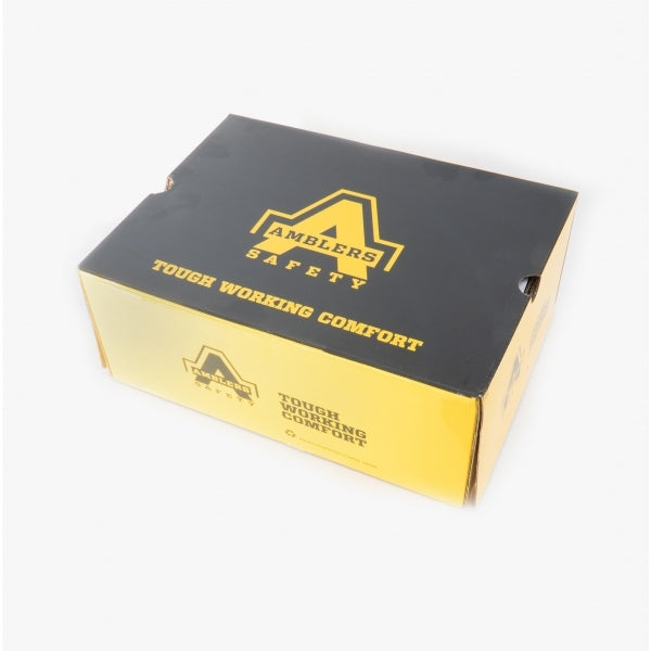 Amblers Safety FS165 Unisex Leather Dealer Safety Boots Brown