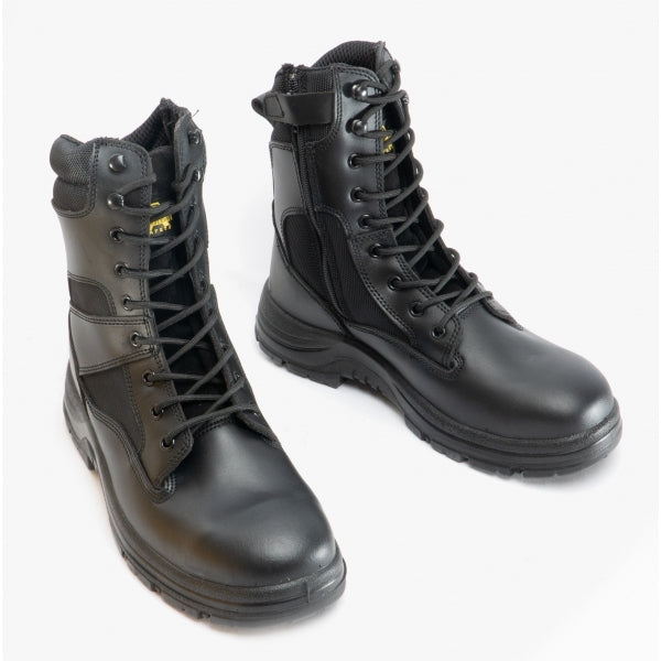 Amblers Safety FS008 Unisex Hi-Leg Safety Boots Black