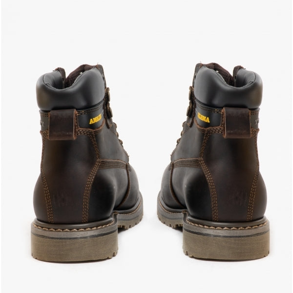 Amblers Safety FS164 Unisex Leather Safety Boots Brown