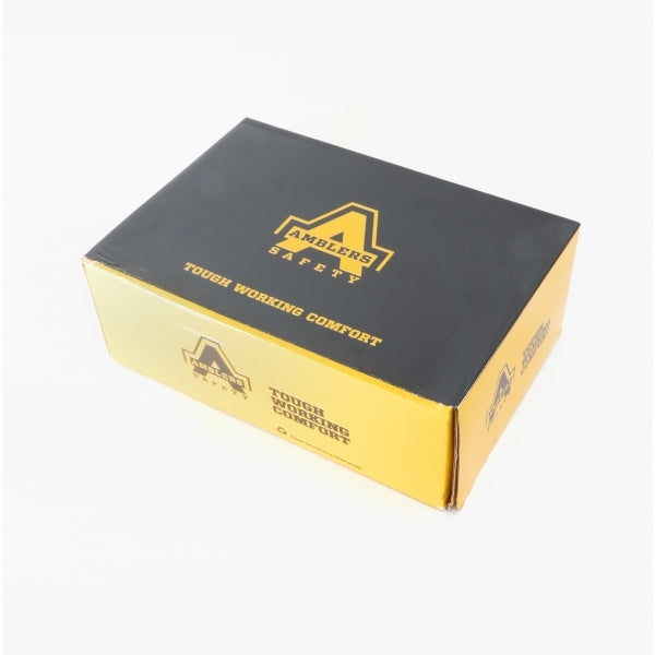 Amblers Safety AS707 KYANITE Mens Safety Trainers Black