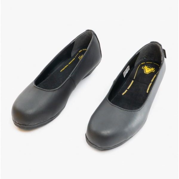 Amblers Safety FS107 Womens Leather Safety Shoes Black