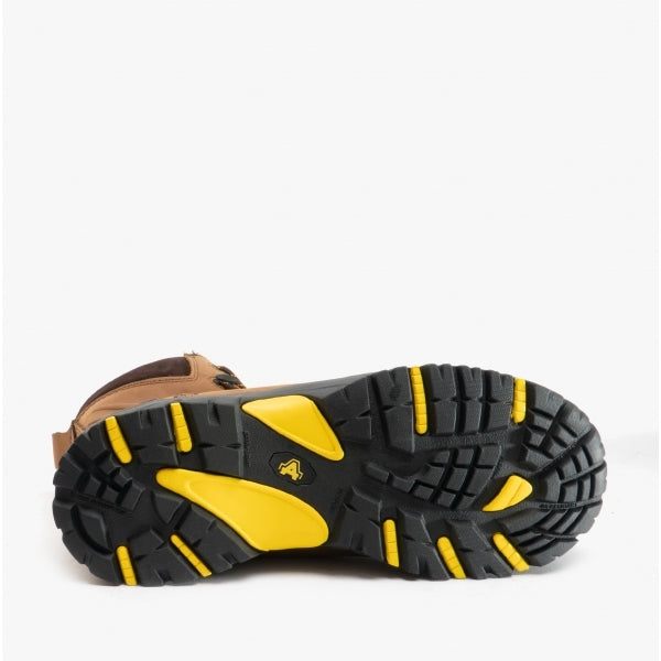 Amblers Safety PILLAR Mens Leather Waterproof Safety Boots Brown