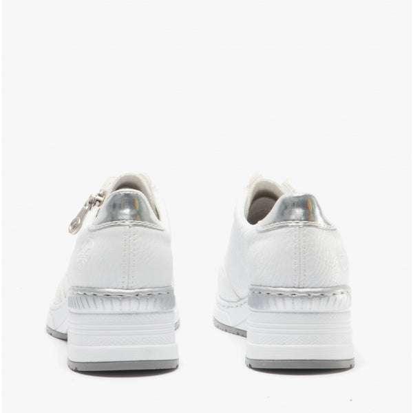 Rieker N4322-80 Womens Trainers White
