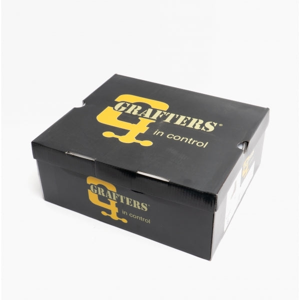 Grafters G-FORCE Unisex Non-Safety Combat Boots Brown