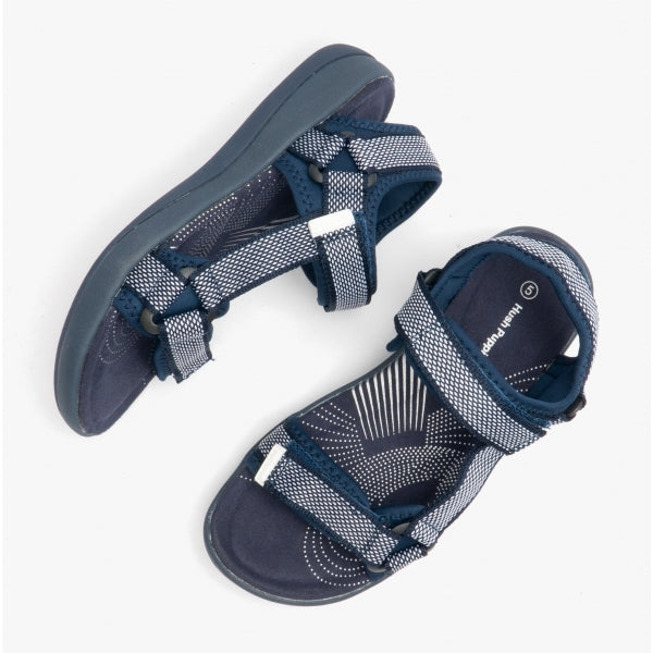 Hush Puppies SARA Womens Sports Sandals Navy