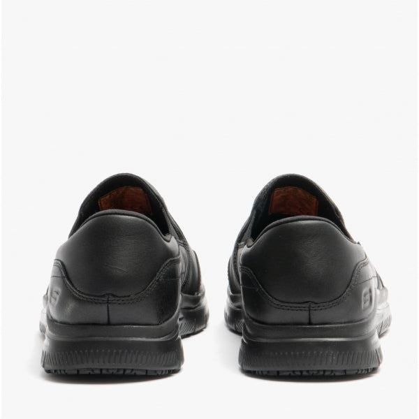 Skechers Work 77071EC FLEX ADVANTAGE- BRONWOOD SR Mens Occupational Shoes Black