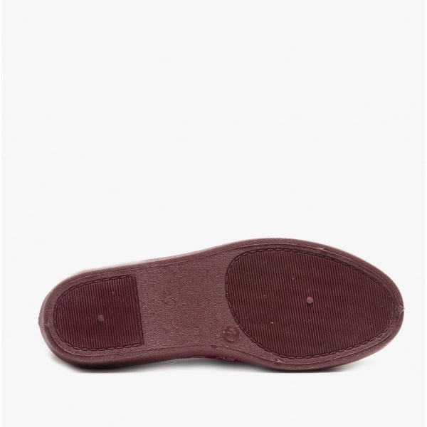 Zedzzz JANICE Womens Full Slippers Wine