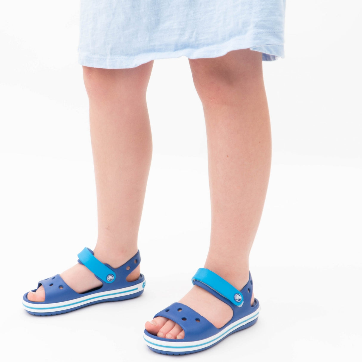 Crocs 12856-4BX CROCBAND SANDAL Kids Sandals Cerulean Blue/Ocean