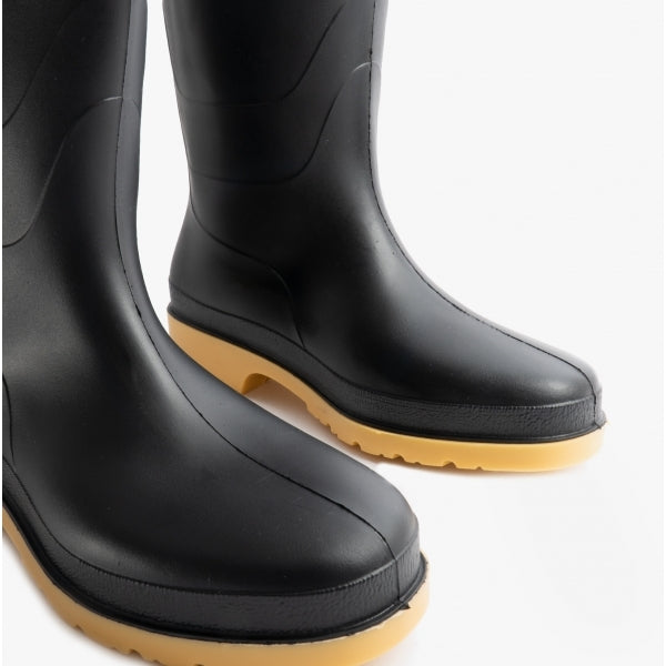 Dunlop DULL Junior Kids Wellington Boots Black