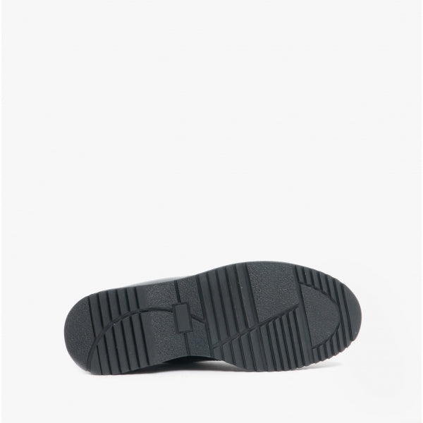 Start-Rite IMPACT Girls Leather Lace Up School Shoes Patent Black