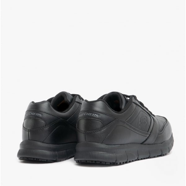 Skechers Work 77156EC NAMPA SR Mens Occupational Trainers Black