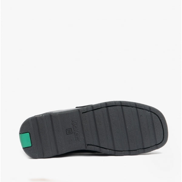 Kickers 114226 FRAGMA STRAP Boys School Shoes Black