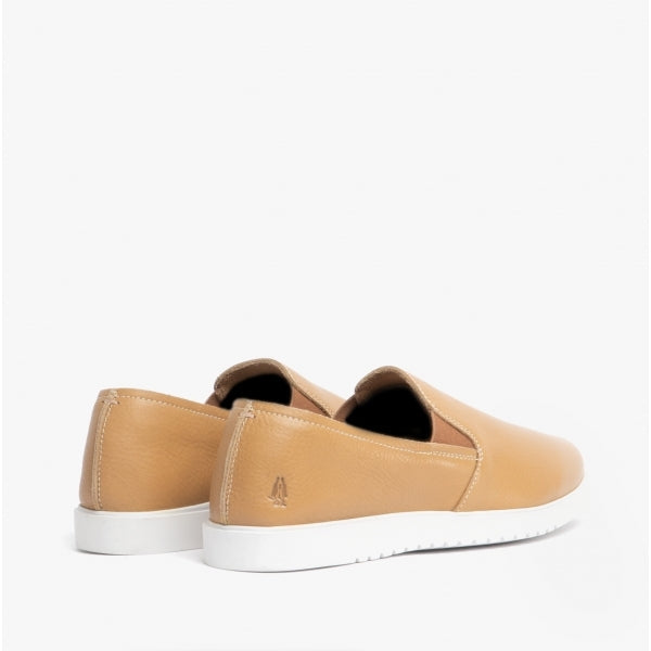 Hush Puppies EVERYDAY Womens Leather Casual Shoes Brown