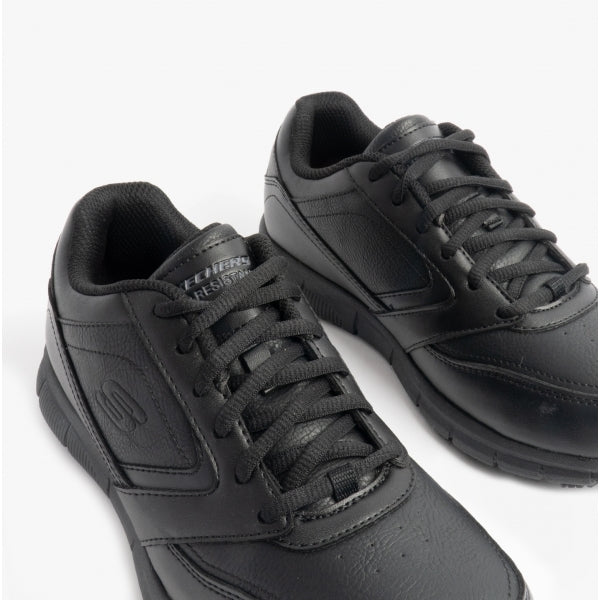 Skechers Work 77235EC NAMPA - WYOLA SR Womens Occupational Trainers Black