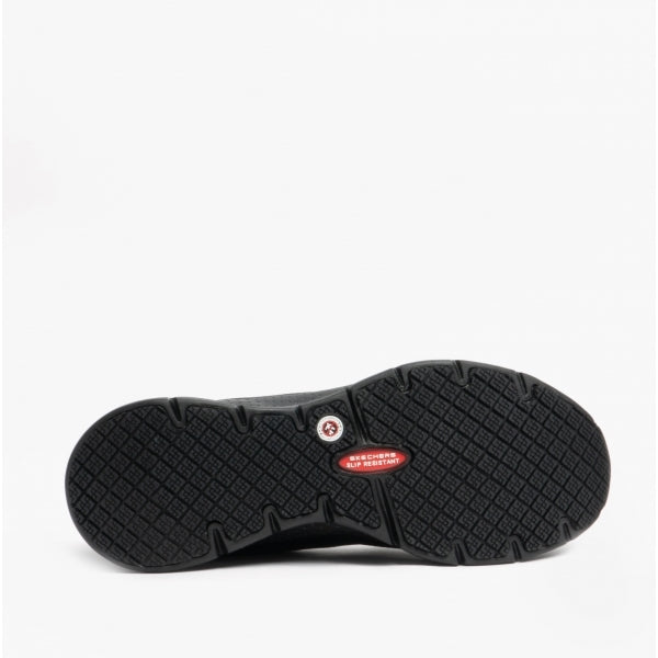 Skechers Work 200025EC ARCH FIT - AXTELL SR Mens Occupational Trainers Black