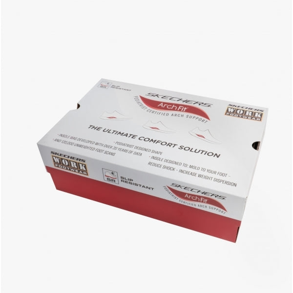 Skechers Work 200025EC ARCH FIT - AXTELL SR Mens Occupational Trainers Black