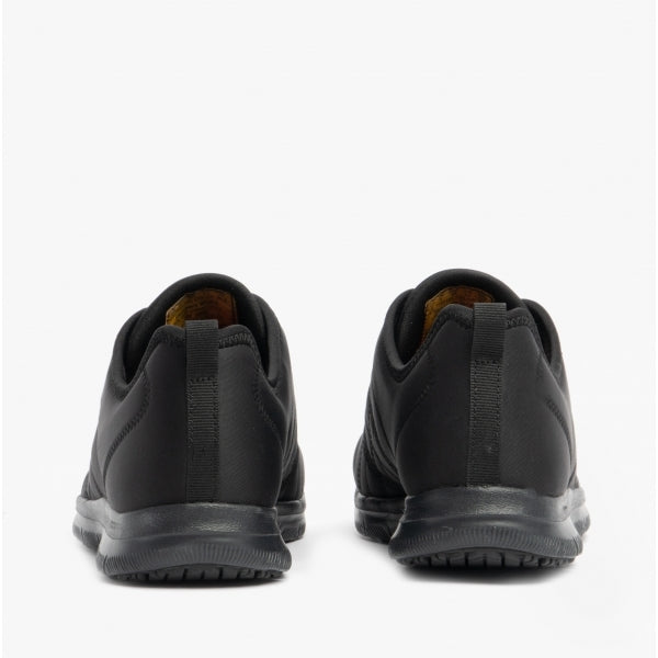 Skechers Work 77211EC GHENTER - SRELT SR Womens Occupational Trainers Black