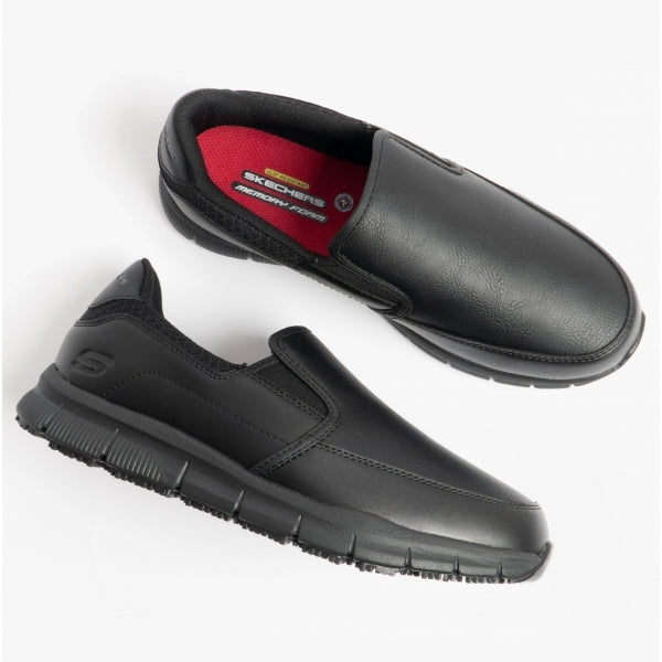 Skechers Work 77236EC NAMPA - ANNOD SR Womens Occupational Trainers Black