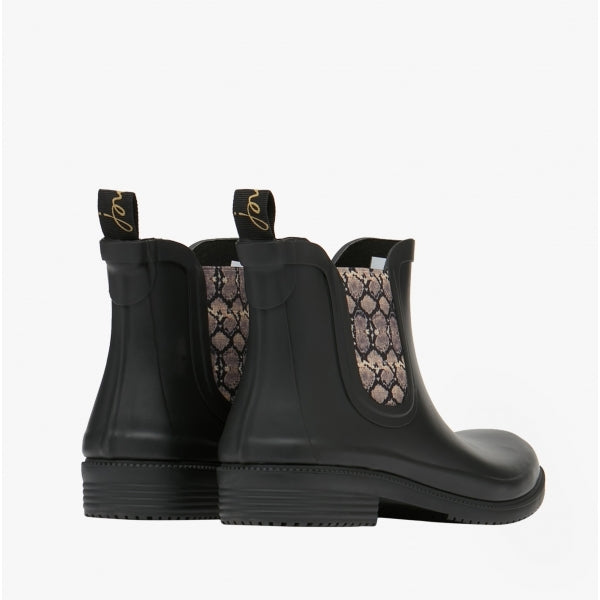 Joules RUTLAND Womens Rubber Ankle Wellies Black