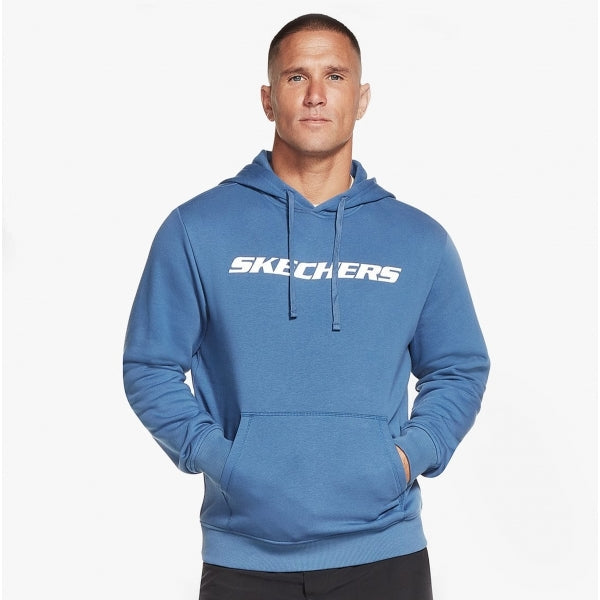 Skechers MHD12/BLU HERITAGE II Mens Pullover Hoodie True Navy
